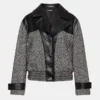 Mercedes Coat Black Multi