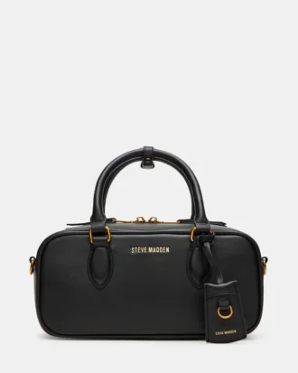 Merit Bag Black Leather