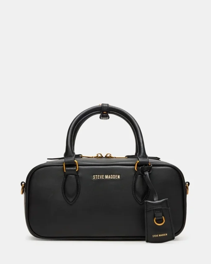 Merit Bag Black Leather