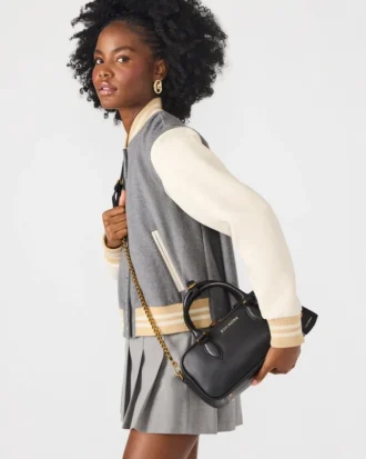 Merit Bag Black Leather