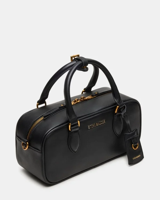 Merit Bag Black Leather