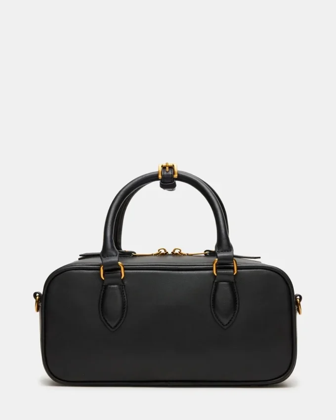 Merit Bag Black Leather