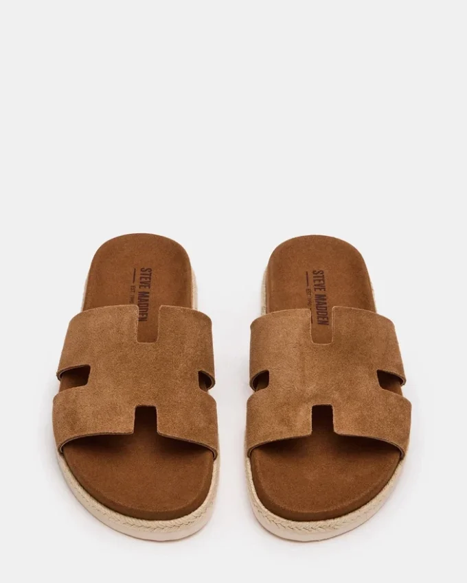 Merrick Cognac Suede