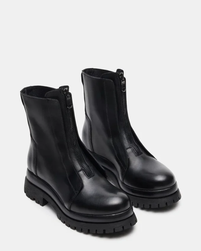 Milton Black Leather