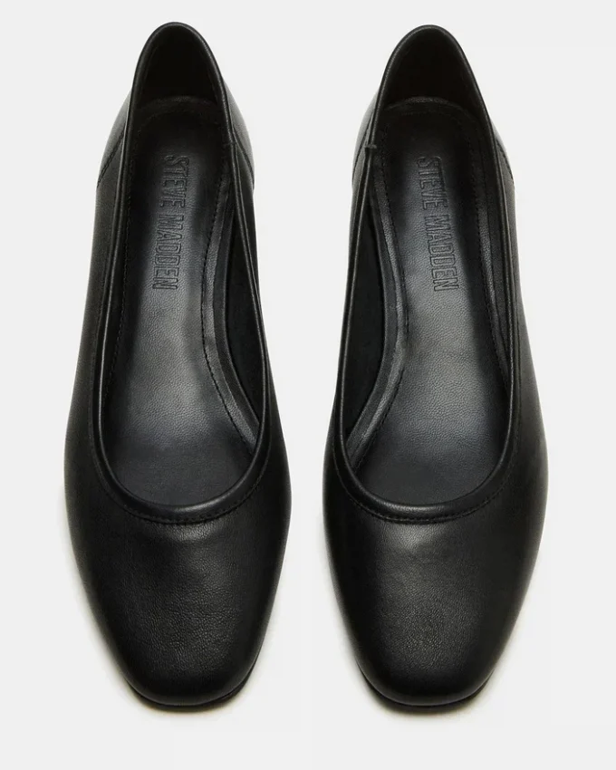 Mollie Black Leather