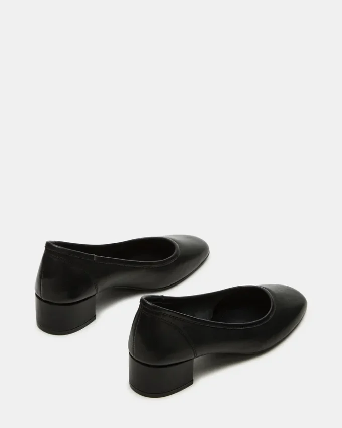 Mollie Black Leather