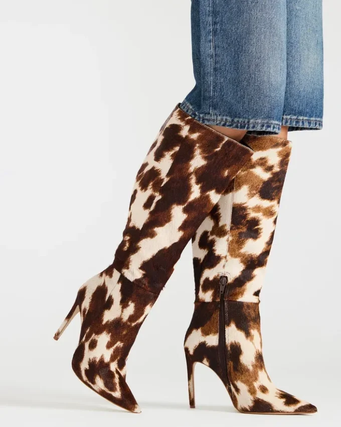 Nitro Brown Cow Print