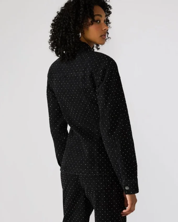 Parc Crystal Jacket Black