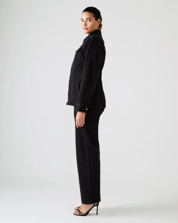 Parc Crystal Jacket Black