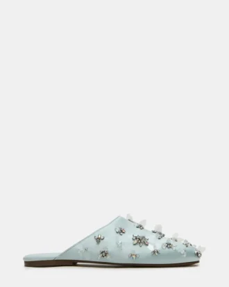 Pearson Blue Satin Rhinestones