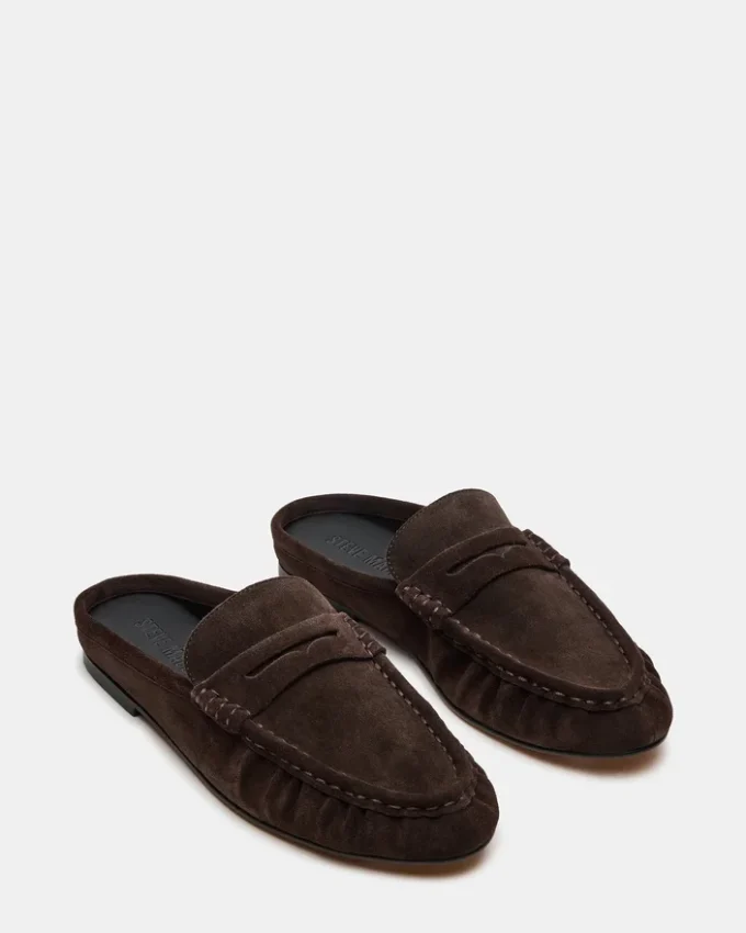 Rafe Chocolate Brown Suede