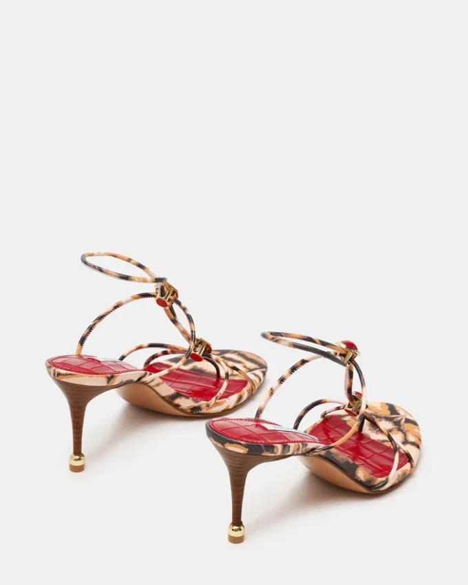 Ramos Stone Red/Brown Print