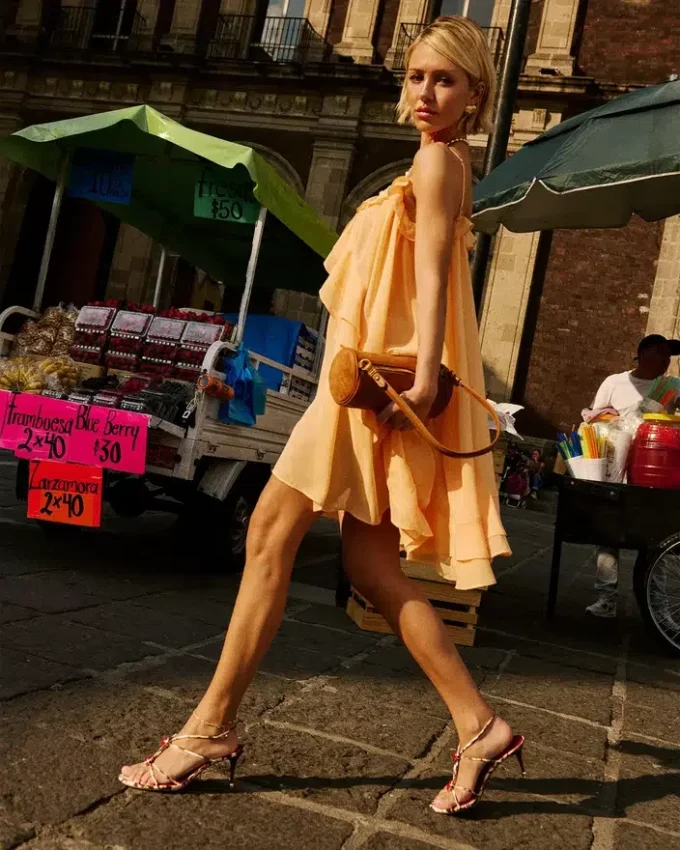 Ramos Stone Red/Brown Print