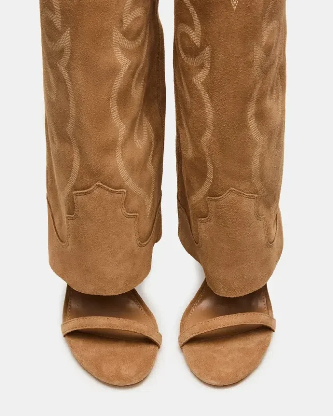 Ravine Western Tan Suede