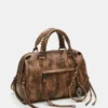 Riggs Bag Brown Distressed
