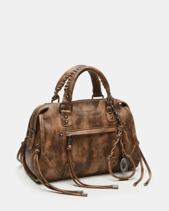 Riggs Bag Brown Distressed