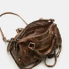 Riggs Bag Brown Distressed