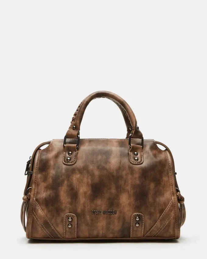 Riggs Bag Brown Distressed