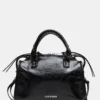 Riggs Bag Embellished Black Distressed