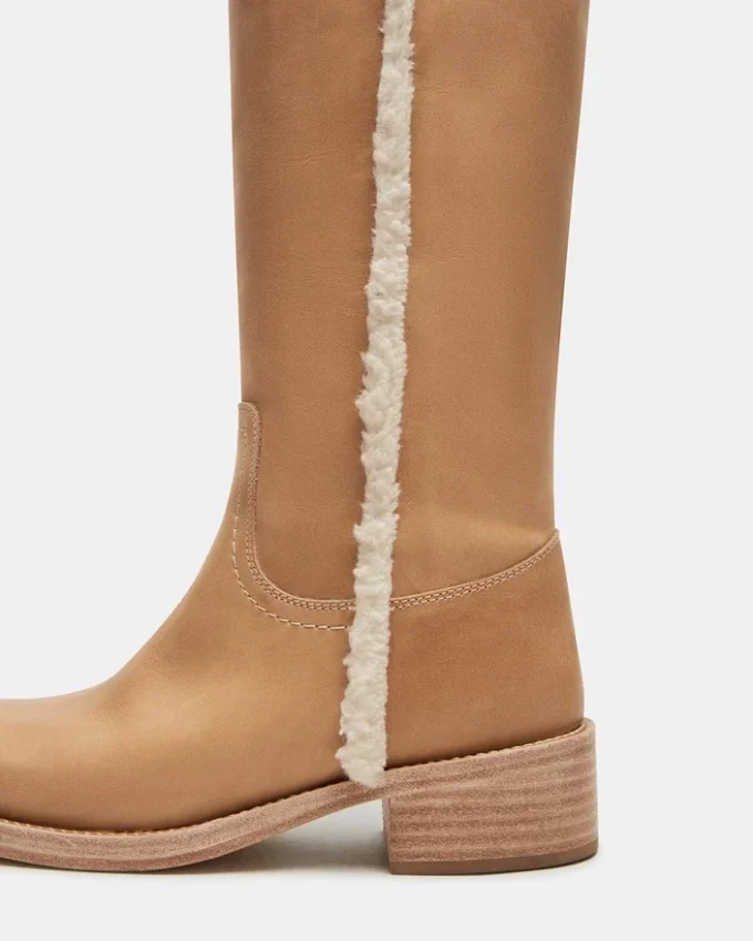 Riggs Faux Fur Banana Leather