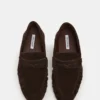 Roger Chocolate Brown Suede