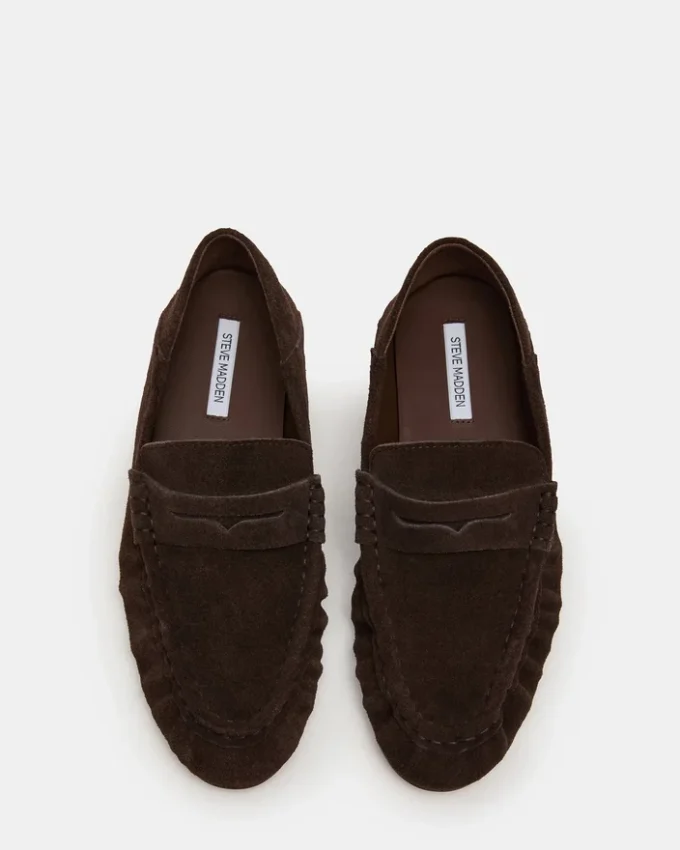 Roger Chocolate Brown Suede