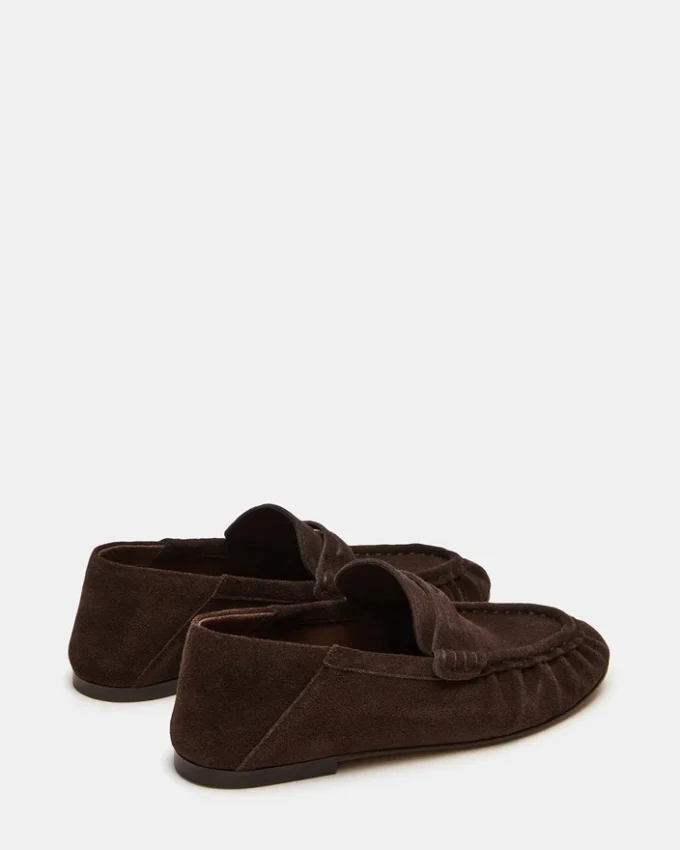 Roger Chocolate Brown Suede