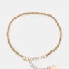 Rope Chain Anklet Gold