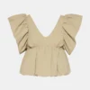 Saskya Top Khaki