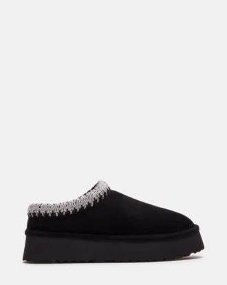 Selena-2 Black Suede
