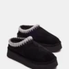 Selena-2 Black Suede