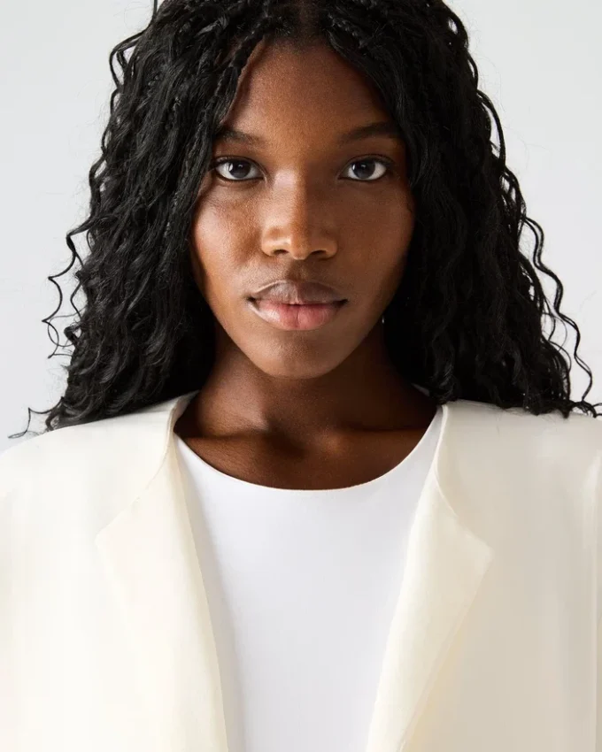 Serenea Blazer White