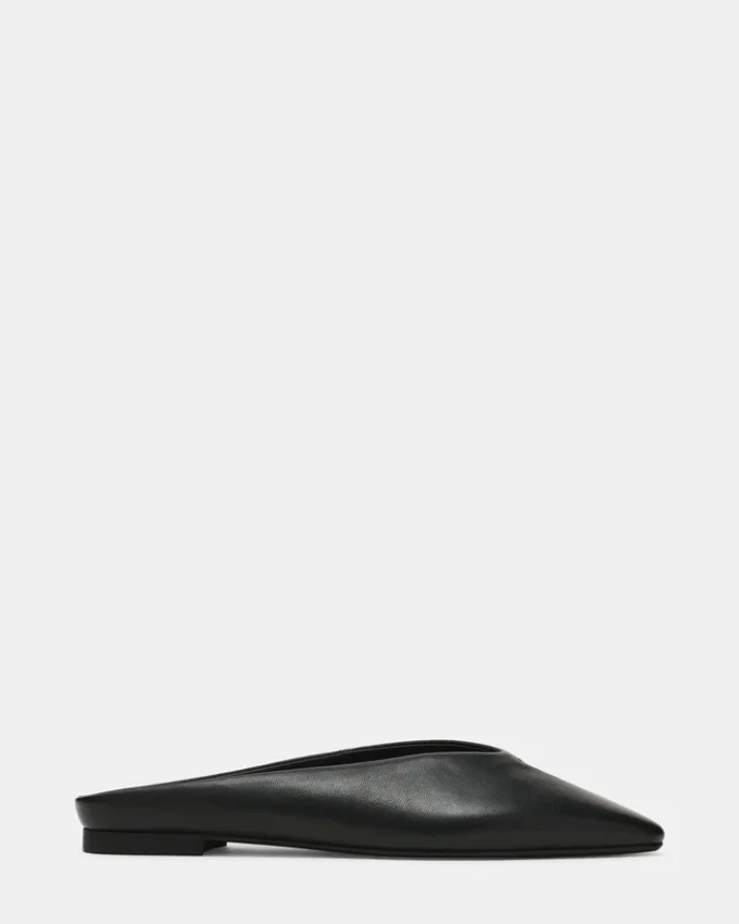 Sherman Black Leather