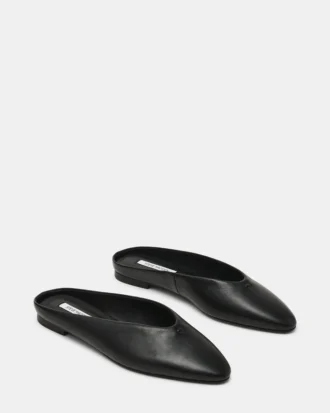 Sherman Black Leather