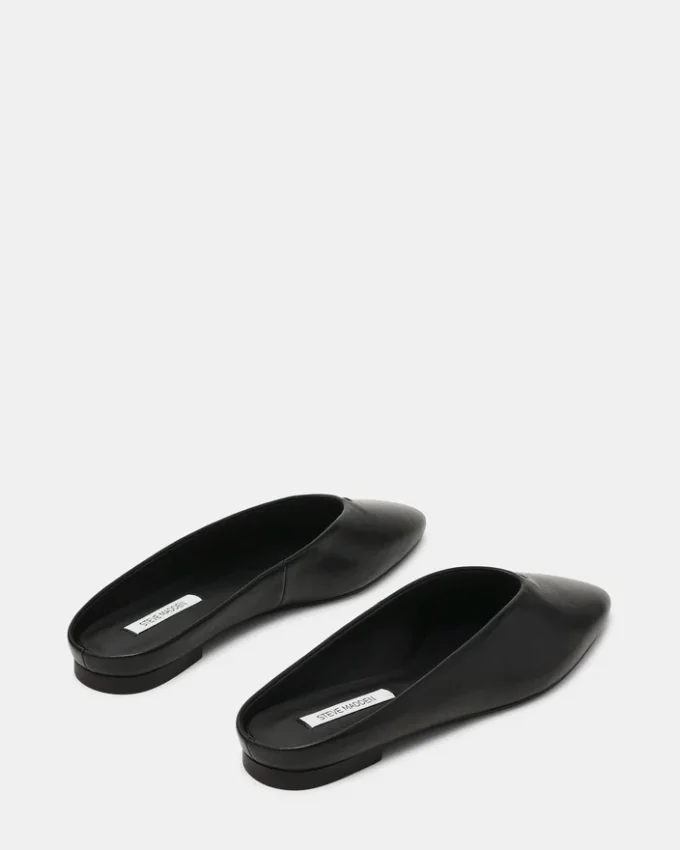 Sherman Black Leather