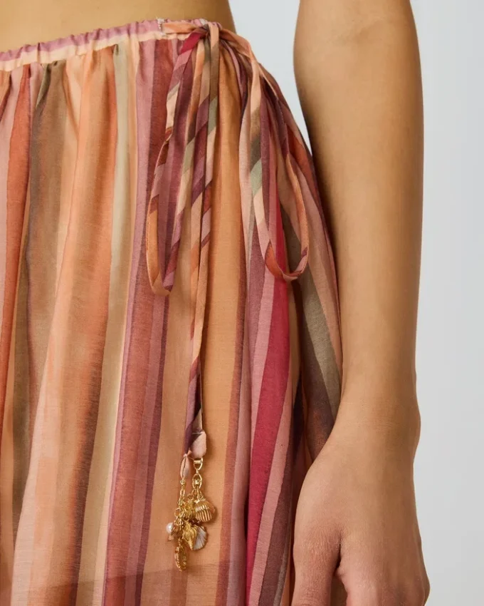 Shilloh Skirt Stripe Multi