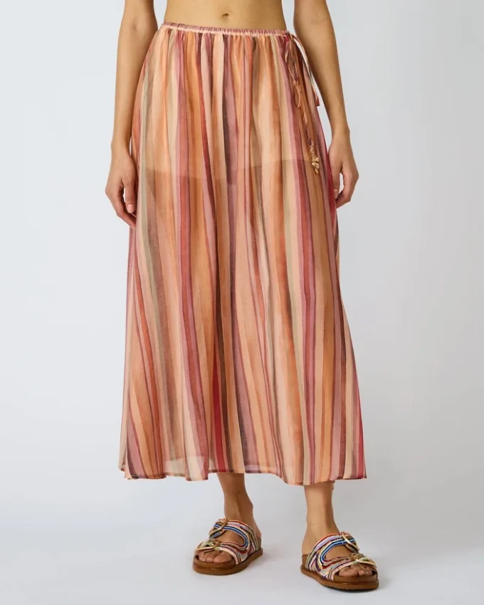 Shilloh Skirt Stripe Multi