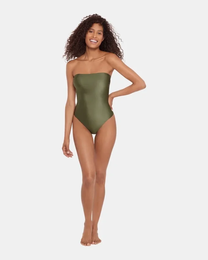 Shine Bright One Piece Swimsuit Olive