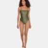 Shine Bright One Piece Swimsuit Olive