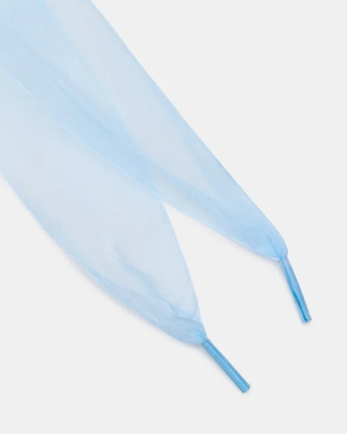 Shoe Laces and Charms Blue