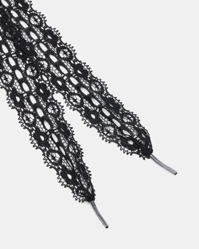 Shoe Laces and Charms Lace Black