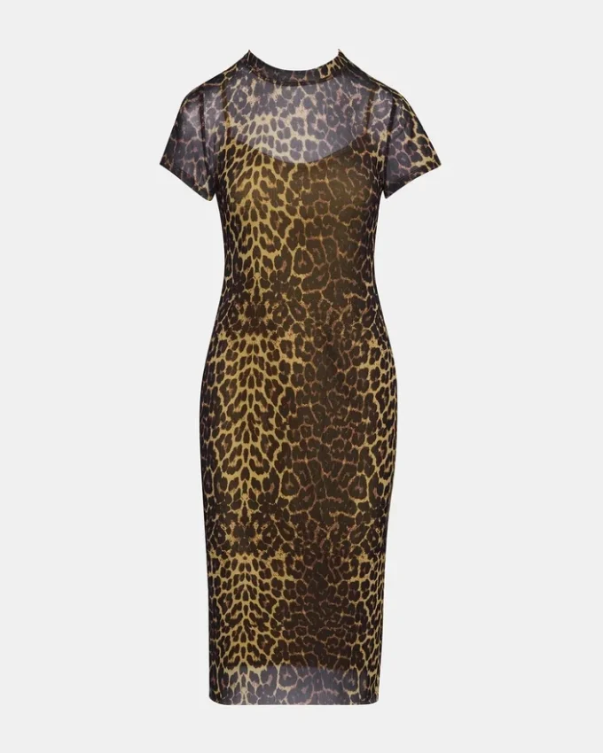 Short Sleeve Hailee Dress Hot Spots Print