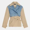 Shyla Coat Denim Multi