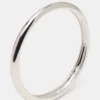 Skinny Bangle Band Bracelet Silver