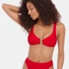 Sleek ‘N Chic Bikini Top Cherry
