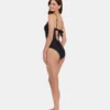 Sleek ‘N Chic One Piece Swimsuit Black