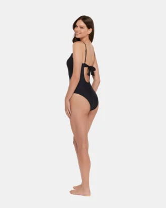 Sleek ‘N Chic One Piece Swimsuit Black
