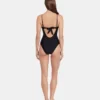 Sleek ‘N Chic One Piece Swimsuit Black