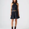 Sloan Denim Skirt Ink