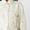 Sloan Floral Jacket Peach Beige